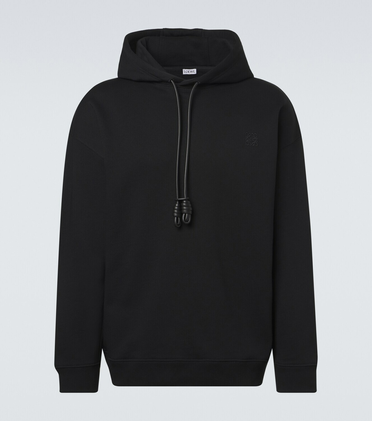 Loewe Anagram cotton jersey hoodie