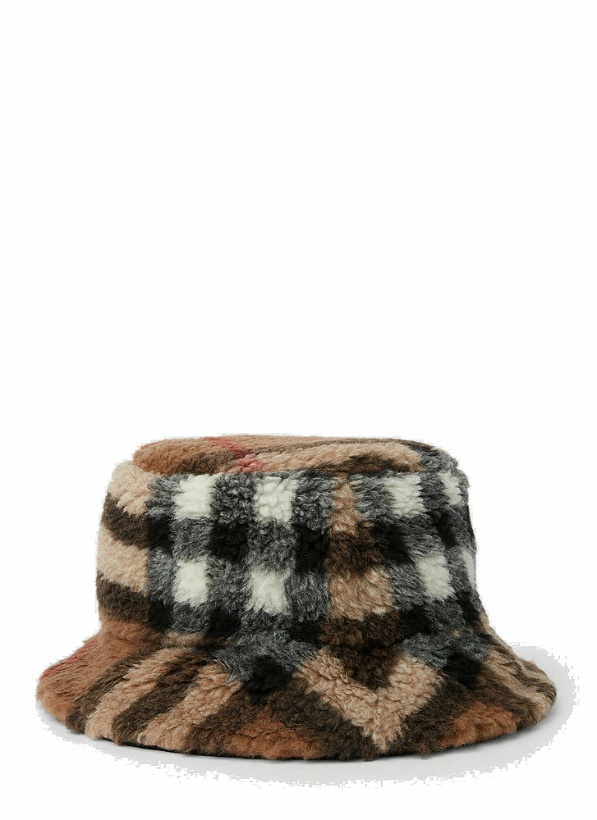 Photo: Burberry - Reversible Check Bucket Hat