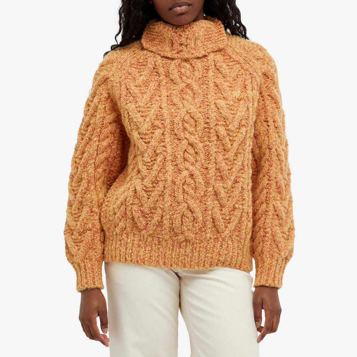 TOGA PULLA Cable knit top