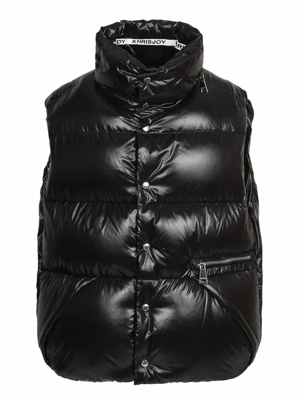 Photo: Khrisjoy Gilet Pium Over Nero