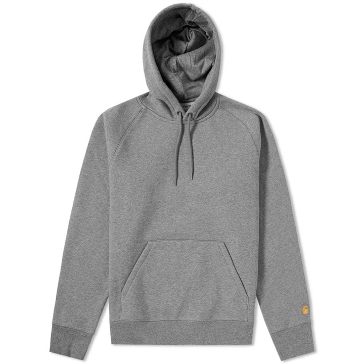 Photo: Carhartt Hooded Chase Sweat Grey