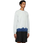 MSGM Off-White Bleached Effect Sweatshirt