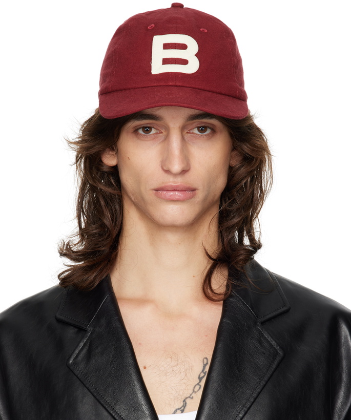 Photo: Bally Burgundy Baseball Cap