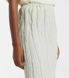 Róhe Cotton-blend midi skirt