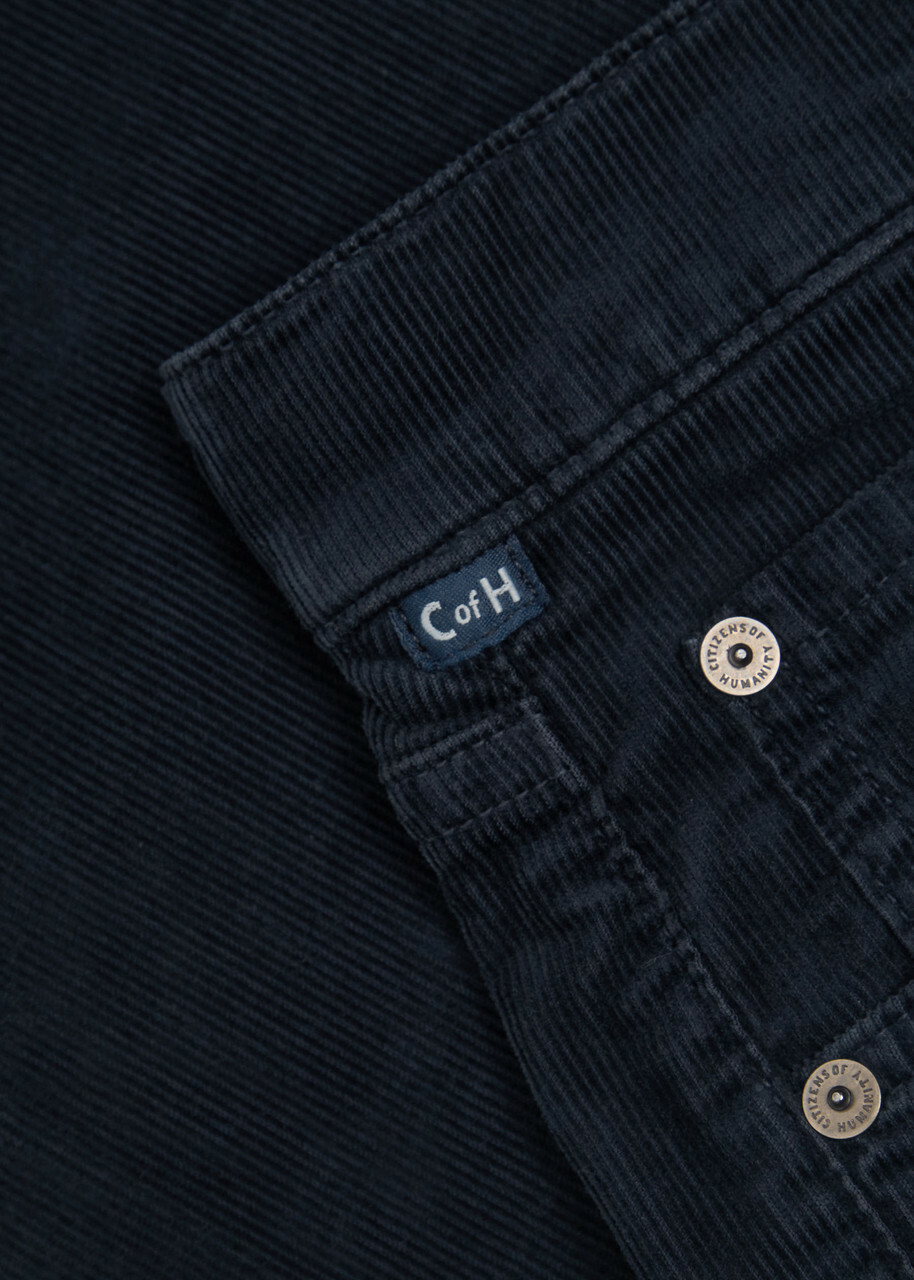 Citizens OF Humanity Elijah Straight-leg Corduroy Jeans Navy