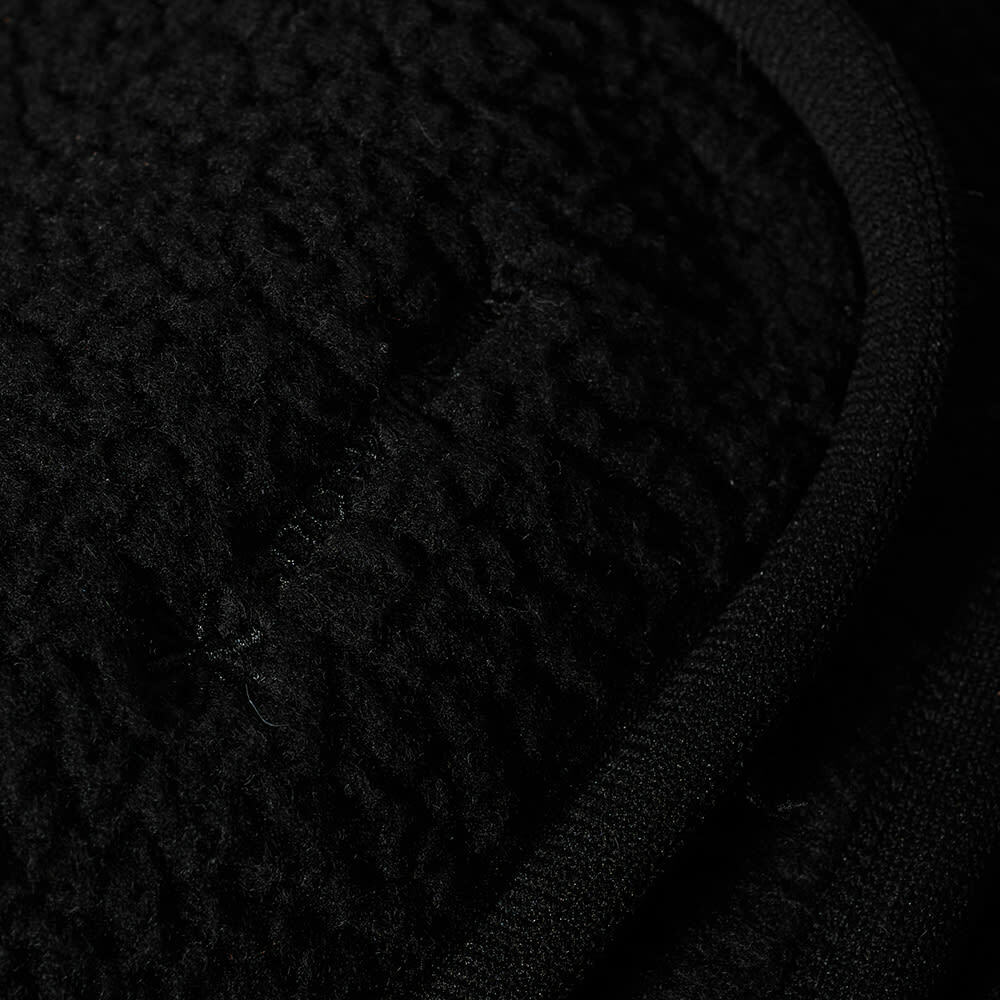 Snow Peak Boa Fleece Scarf in Black