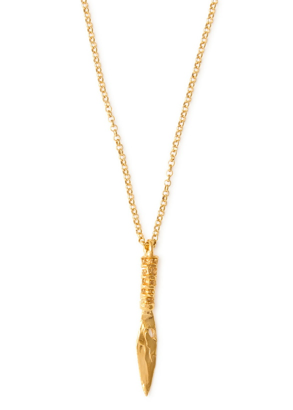 Photo: Alighieri The Votive Offerings 24kt Gold-plated Necklace - One Size