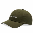 Museum of Peace and Quiet Men's Wordmark Dad Cap in Olive 