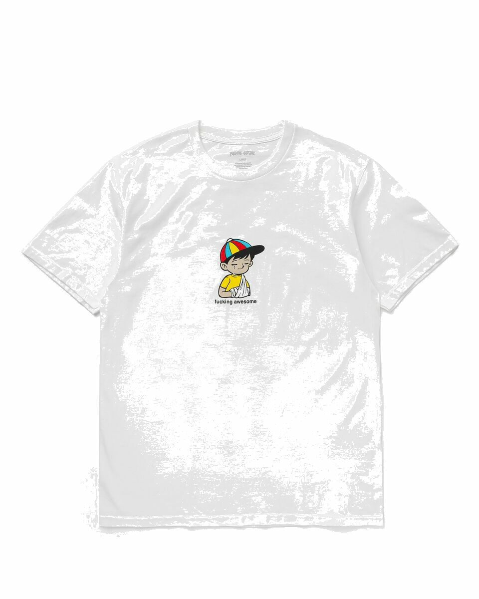 Photo: Fucking Awesome Wanto Kid Tee White - Mens - Shortsleeves