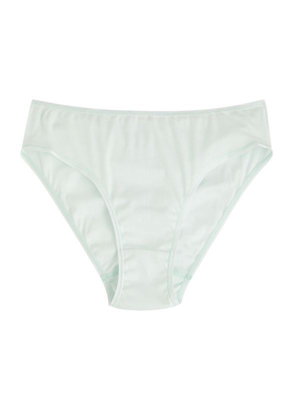 Photo: Hanro Cotton Seamless Briefs Light Blue