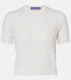Ralph Lauren Collection Cable-knit cashmere sweater