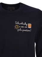 MC2 Saint Barth Sole, Whisky And You Are In Pole Position Wool And Cashmere Blend Jumper