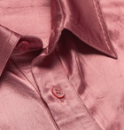 Sies Marjan - Sander Washed-Satin Shirt - Men - Pink