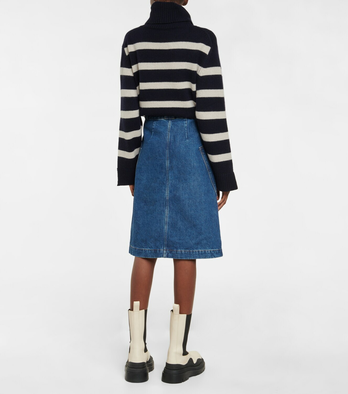A.P.C. - Jade denim midi skirt A.P.C.