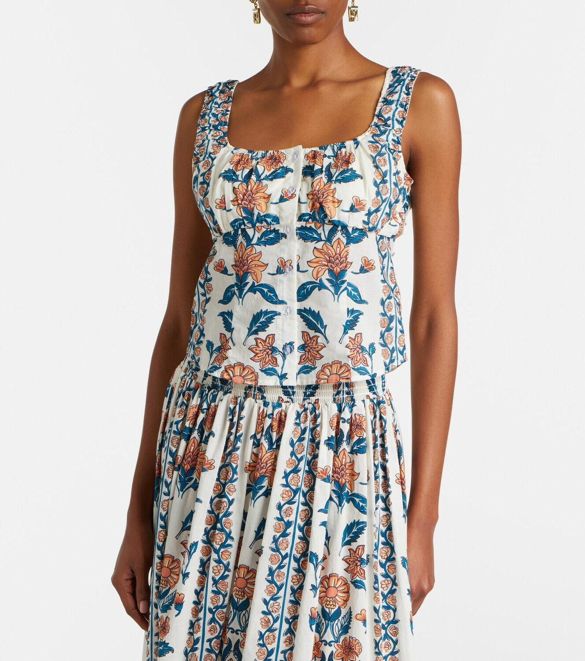 Montce Mandy floral cotton top