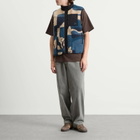 By Parra Men's Infinite Bird Reversible Vest in Navy Blue
