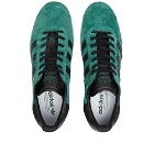 Adidas Men's Gazelle Sneakers in Green/Black/Gold