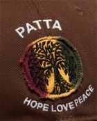 Patta Hope Love Peace Sports Cap Brown - Mens - Caps