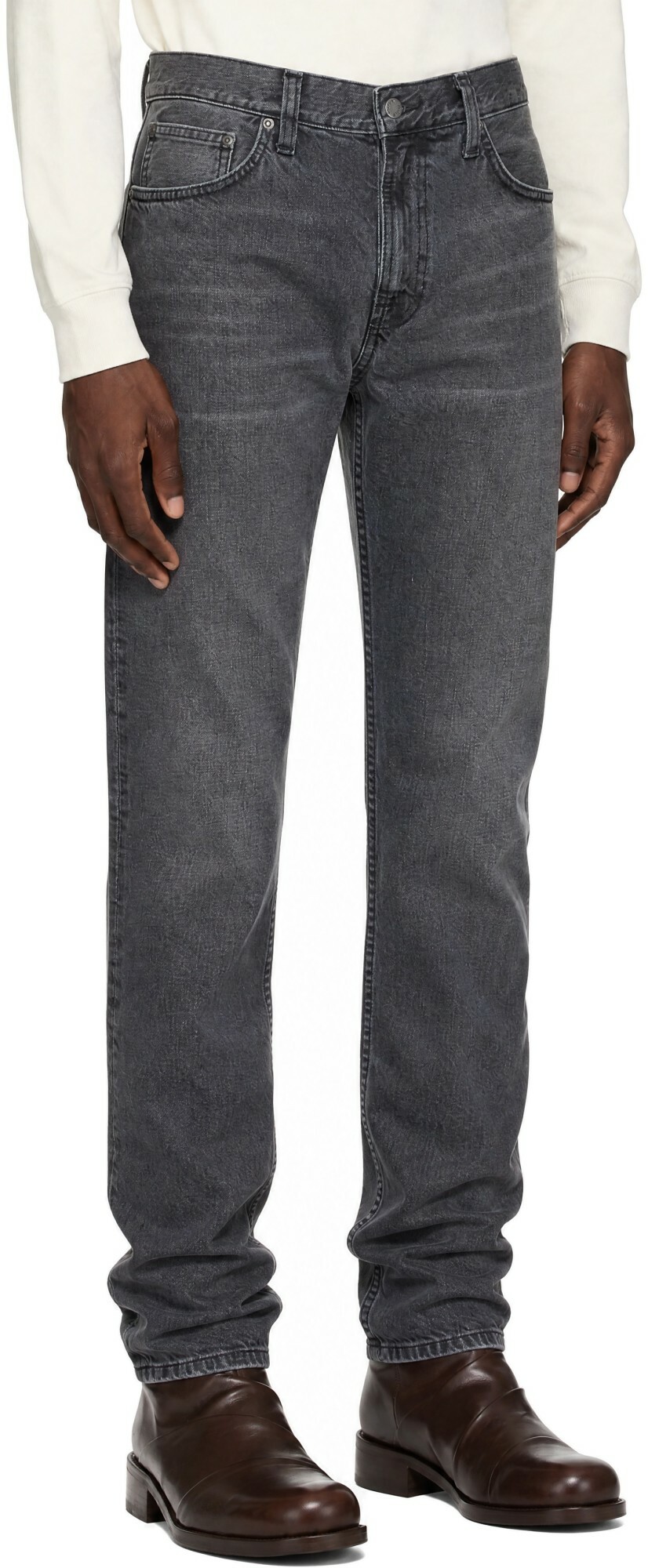 Nudie Jeans Gray Gritty Jackson Jeans