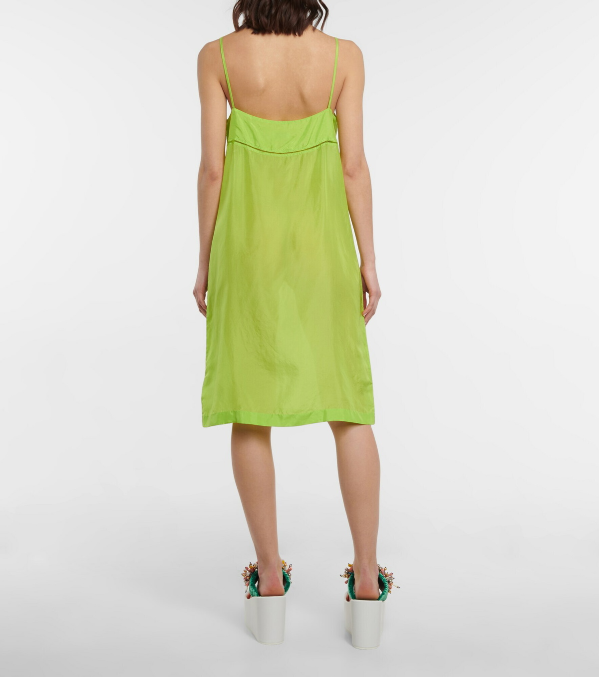 ワンピース Dries Van Noten Silk Long Dress 110191204102 DRIES VAN NOTEN SLIP DRESS – TheLuxeLend