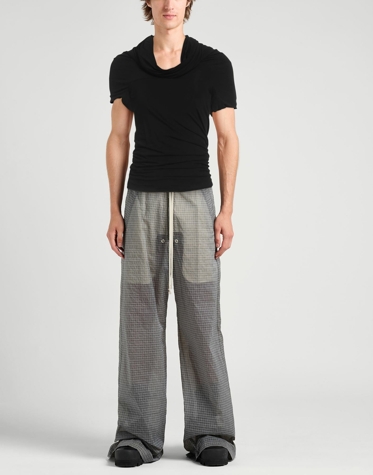 Rick Owens Mens T-shirt in Black