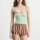 Damson Madder Women's Trudi Tankini Top in Mint