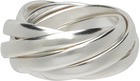 Jil Sander Silver Chain Ring