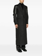Coperni Grey Single Breasted Coat