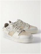 Acne Studios - Leather and Suede Sneakers - White