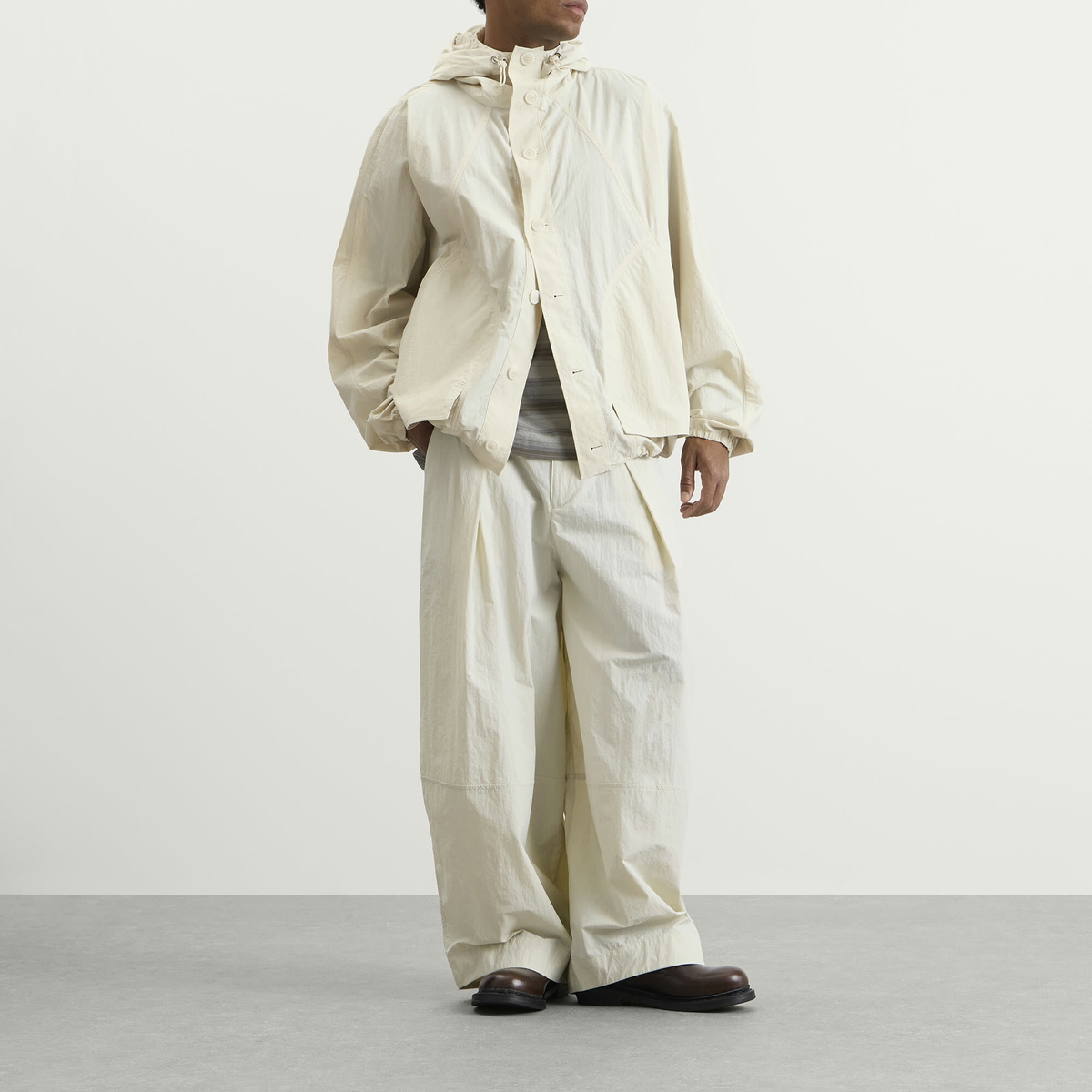 YMC Men's Nyco Bonehead Jacket - END. Exclusive in Ecru
