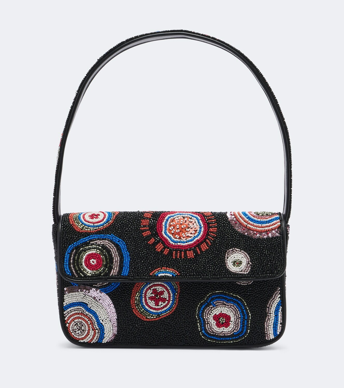 Staud Tommy Small beaded shoulder bag