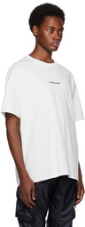 Nike White Printed T-Shirt