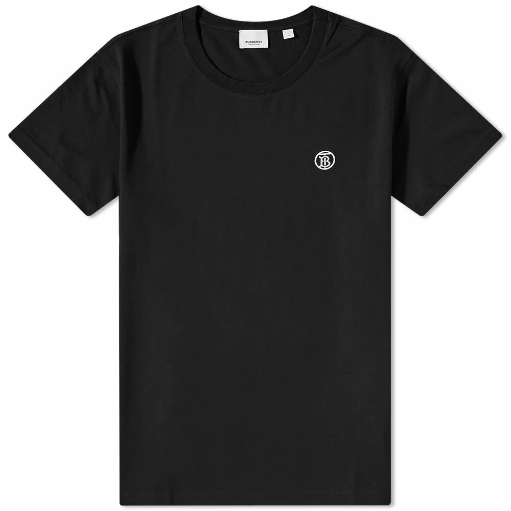 Burberry Men's Parker TB Circle Logo T-Shirt in Black Burberry