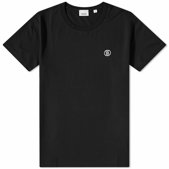 Photo: Burberry Men's Parker TB Circle Logo T-Shirt in Black