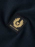 Belstaff - Logo-Appliquéd Cotton-Piqué Polo Shirt - Blue