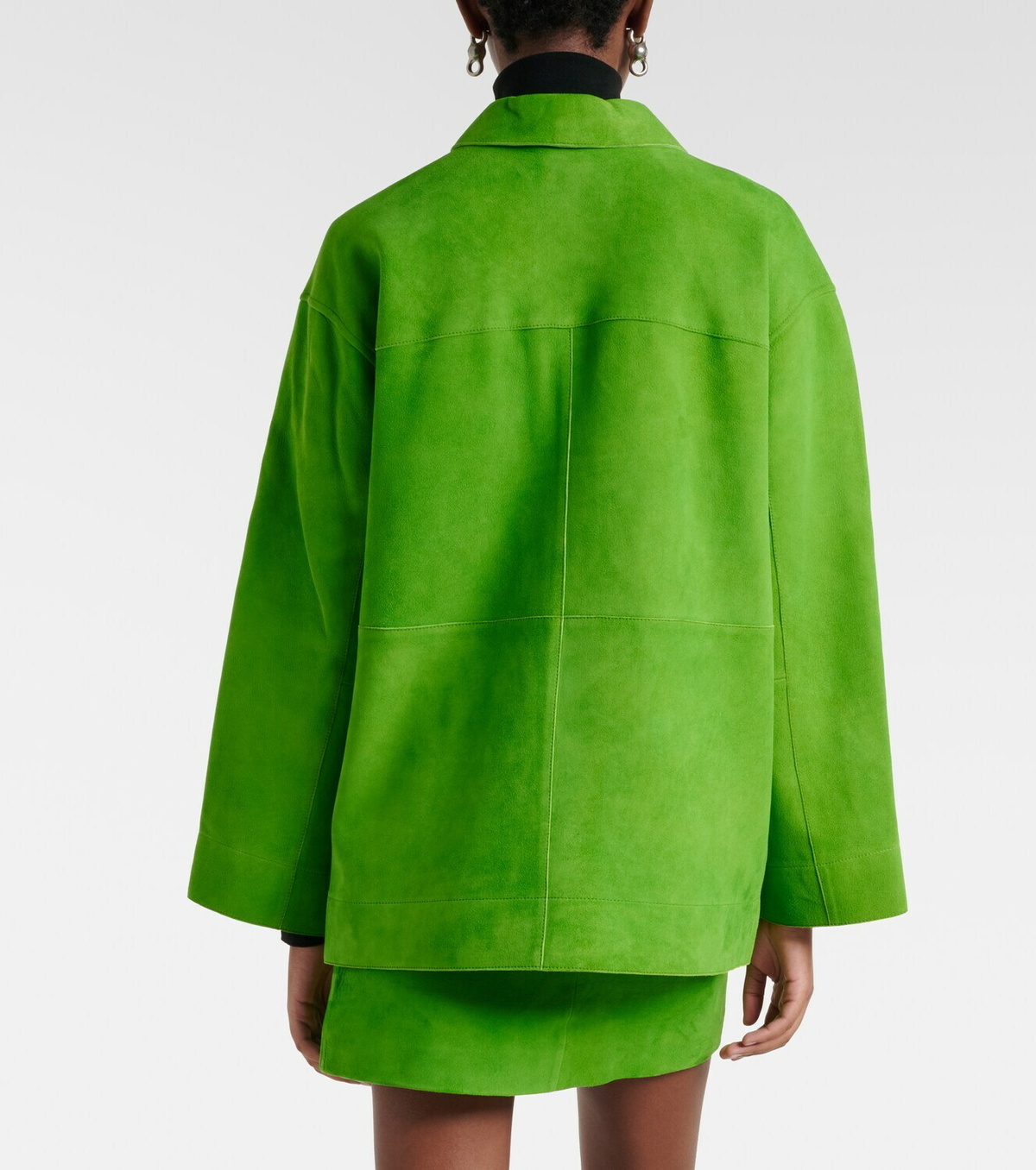 Staud Roxanne suede jacket