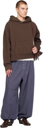 Entire Studios Brown Heavy Hoodie