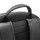 Coach Men's Charter Backpack in Black Pebble Leather