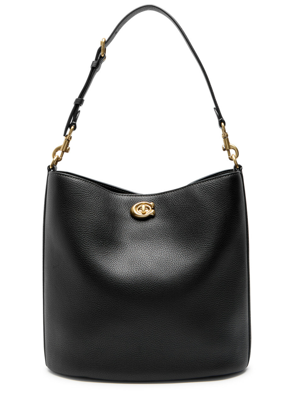 Coach Willow Grained Leather Bucket bag - Black - One Size