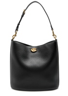 Coach Willow Grained Leather Bucket bag - Black - One Size