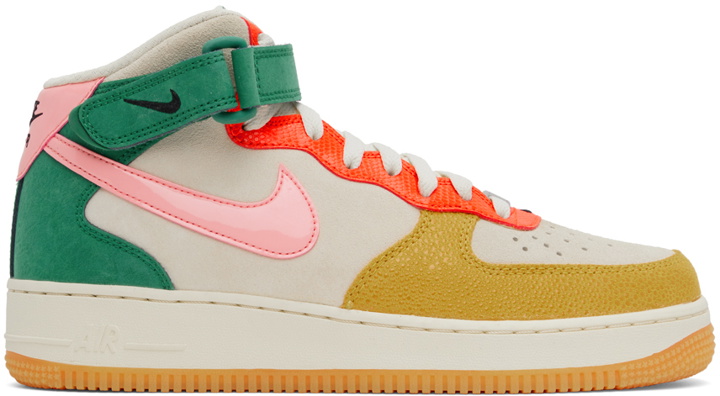 Photo: Nike Multicolor Air Force 1 Mid Sneakers