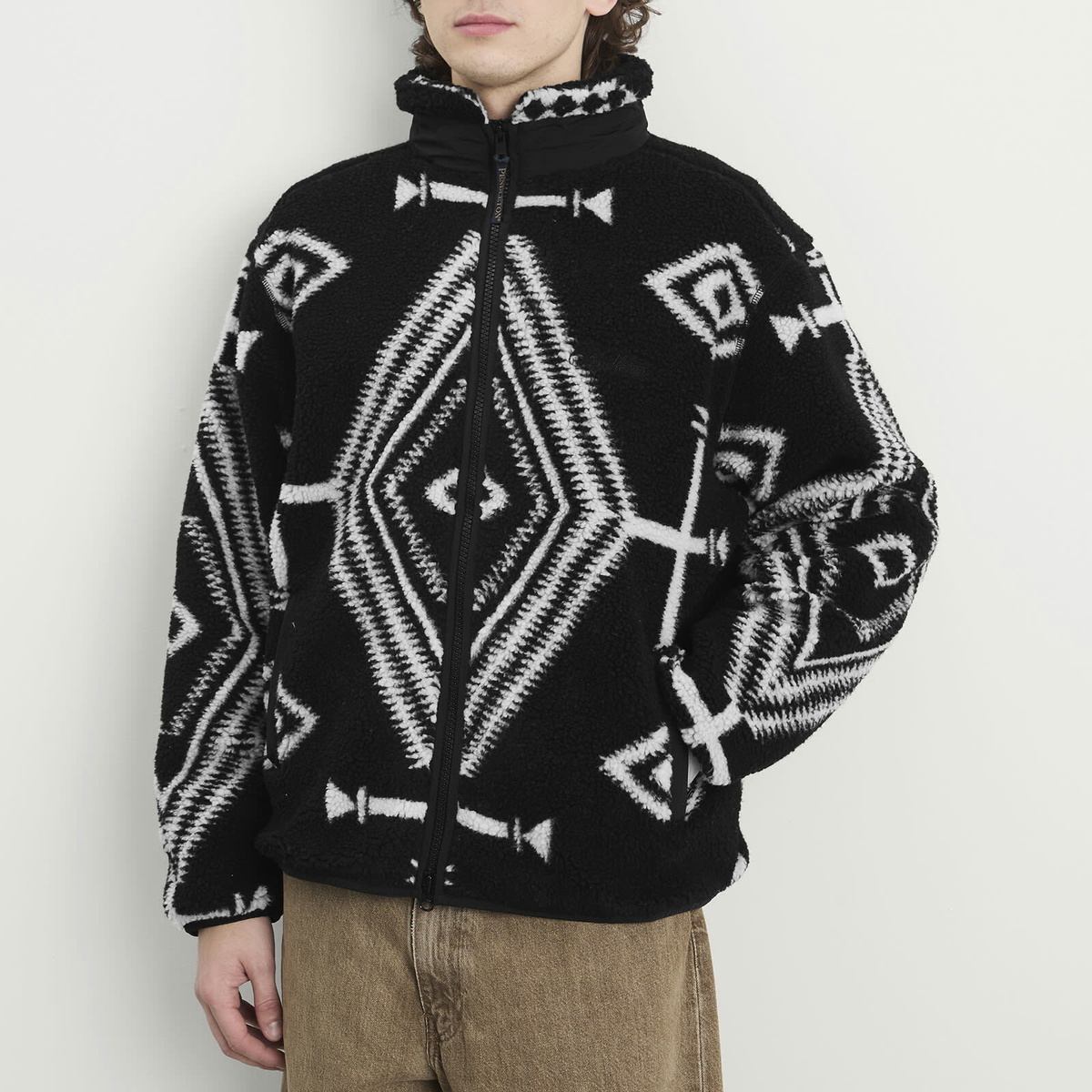 Pendleton Men's Jacquard Fleece Jacket in Los Ojos