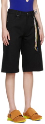 Marshall Columbia SSENSE Exclusive Black Denim Shorts