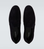 Manolo Blahnik Nadores suede slip-on sneakers