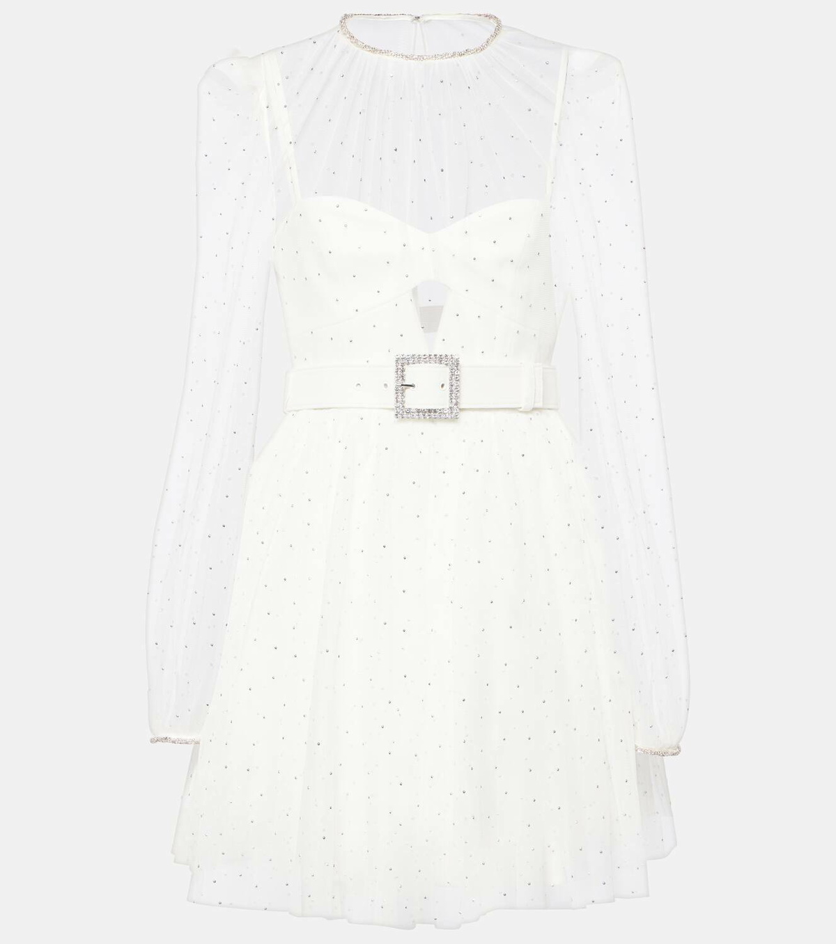 Rebecca Vallance Bridal Mirabella embellished minidress