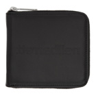 Neil Barrett Black Square Light Zip Wallet