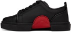 Christian Louboutin Black Adolon Junior Sneakers