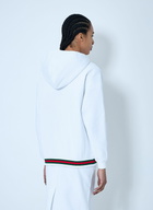Gucci Web Trim Hooded Sweatshirt