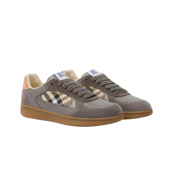 Photo: Burberry Terrace leather and suede sneakers