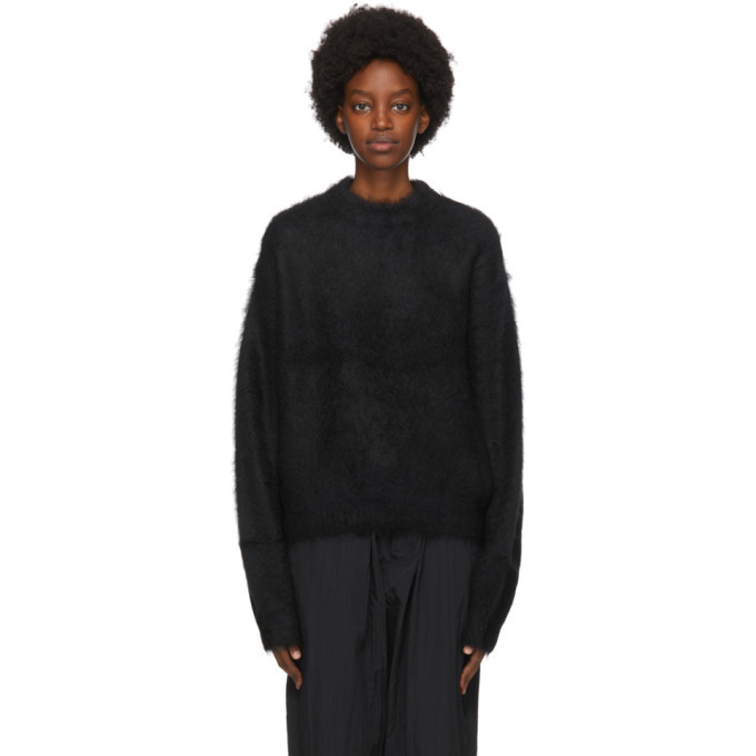 Photo: Fumito Ganryu Black Mohair Sweater